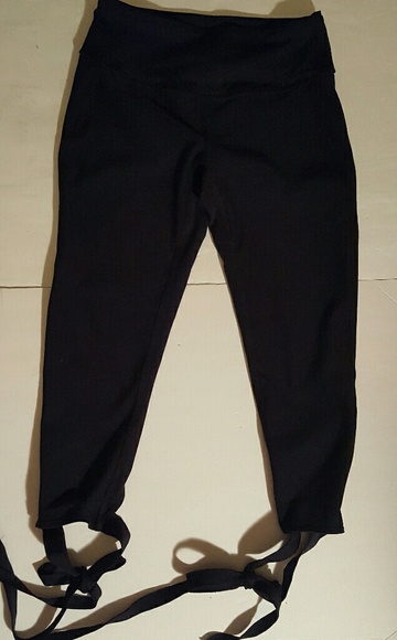 Manduka lace -up yoga pants sz sm - Picture 4 of 6